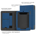 CoBak Kindle Paperwhite 11th Gen 6.8" PU Leather Case Stand Black