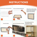 Dishwasher Basket for Silicone Baking Mats, Lids, Hot Pads & More Storage