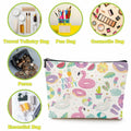 EIXU Flamingo Makeup Bag Cute Pink Summer Vacation Party Favors Gifts
