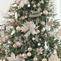 YiYunFloral Christmas Ball Ornaments 36pcs Shatterproof Champagne Xmas Decor