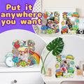 DoodleDoo DIY Acrylic Photo Frame Painting Craft Kit for Kids Ages 4-12