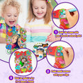 DoodleDoo DIY Acrylic Photo Frame Painting Craft Kit for Kids Ages 4-12