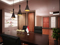 GentleGirl.USA Indonesia Mini Table Flag with Stand Small Stick Red White