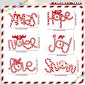 Langley 6 PCS 2024 Christmas Polymer Clay Hanging Ornaments Xmas Tree