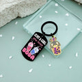 Crizaor Boba Tea Keychain Ornament Just a Girl Who Loves Boba 5"