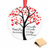 15th Anniversary Acrylic Ornament Couples 15 Year Wedding Gift