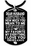 Allpeak Husband Valentines Day Romantic Keychain Gift from Wife
