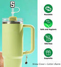 Nuozme 3PCS Straw Cover 10mm for Stanley 30&40oz Tumbler with Charms