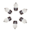 DanLingJewelry 20pcs Resin Coffee Cup Pendants with Loop for DIY Crafts