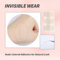 YAFIYGI 120 Pcs Double Eyelid Tape Clear Waterproof Natural Fiber Strips