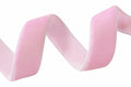 Abbaoww Pink Velvet Ribbon 5/8 Inch Single Face 25 Yards Craft DIY