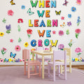 71pcs Classroom Spring Bulletin Board Floral Cutout Decorations
