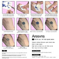 Aresvns Semi-Permanent Waterproof Temporary Tattoo Dark Blue Long-Lasting