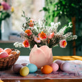 Sieral 3 Pcs Mini Tulip Ceramic Vase Tabletop Flower Pot Mother’s Day Gift