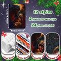Saypacck 24 Pcs Black Women Mini Journals Inspirational Notebooks Black