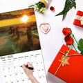 Gag Gift 2025 Wall Calendar Funny White Elephants Pooping Dogs 12x24