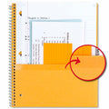 [Like New] Five Star 5-Subject Spiral Notebook College Ruled 8.5x11 Black 200 Sheets