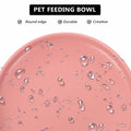 Balacoo Ceramic Cat Food Bowl Shallow Whisker Friendly Indoor Dish