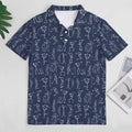 Golfer Hawaiian Women's Polo Golf Shirt Moisture Wicking Size Large