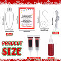Syhood Christmas Friendship Light DIY Ornament Set 3.39in Red