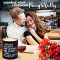 I Love You Romantic Candle 10oz Gift for Her Anniversary Valentine Christmas