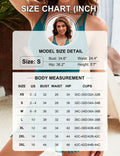 Blooming Jelly Women One Piece Swimsuit Tummy Control V Neck Black Size M