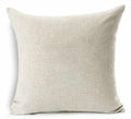 Bnitoam Christmas Dachshund Pillow Cover 18" Hot Dog Cotton Linen Decor