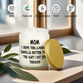 Unique Lavender Scented Soy Candle Gift for Mom from Daughter 7oz