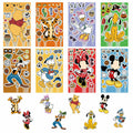 TaDadaPAO Cartoon Sticker Sheets 16 Count Red Anime Craft Party Supplies