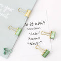 Paper Clips Binder Clips Assorted Sizes Metal Fold Back Clips Pink