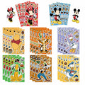 TaDadaPAO Cartoon Sticker Sheets 16 Count Red Anime Craft Party Supplies