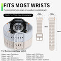 Sport Bands Compatible Samsung Galaxy Watch 7 6 5 40mm 44mm Soft Silicone