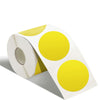 BEEPRT 2" Yellow Direct Thermal Round Labels Stickers 1000 Count