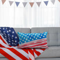 CHANGE MOORE 4th of July Patriotic Throw Pillow Cover 20x12 USA 1pcs