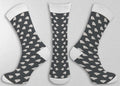 Euroscarves Casual Socks Ghost US 8-11 Regular Size