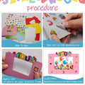 VIKILON 24 Pack Paper Picture Frames Kids Craft Kits School Classroom Fun