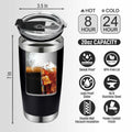 Fathers Day Gifts for Dad from Daughter Son Kids - 20oz Tumbler Cup