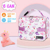 HotAdsFW Dinosaur Kids Lunch Box Small School Bag White Dinosour