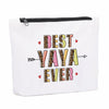KongMoTree YaYa Grandma Makeup Cosmetic Bag Travel Organizer 9x7x2 inch