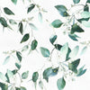 Erfoni Floral Peel and Stick Wallpaper 17.7x118.1 Black Yellow Boho Decor