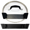 Pot Lid Wall Organizer Clips Stick-On 6" & 9" Sizes Pack of 2