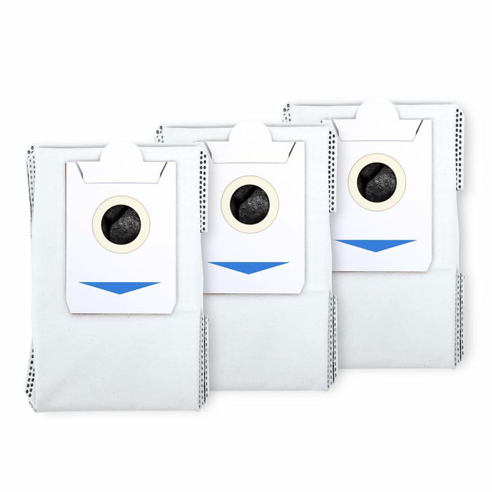 ECOVACS Dustbag 3 Pcs for DEEBOT X2 OMNI X2 COMBO Robot Vacuum White