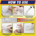 Galitoon Touch Up Paint Pens 4 Pack White Fine Tip Refillable Precision