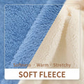 LESYPET Fleece Dog Sweater Small Medium Dogs Pullover Blue Size XX-Large