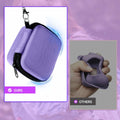 Stukcaze Bitzee Hard EVA Carrying Case Purple 3.9x3.1x4.4in Waterproof Dustproof