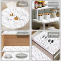 NCANBUS Shelf Liner Non-Slip Waterproof Marble 18in x 20ft Thick Strong Grip