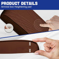 RGOAANC Car Console Armrest Cover Leather Memory Foam 12.6x8.5 Universal