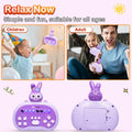 Hand-Held Rhythm Master Dance Machine Educational Toy Purple Bunny Kids 3-12