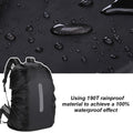 HYCOPROT Waterproof Backpack Rain Cover 10-85L Reflective Ultralight
