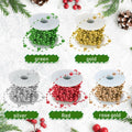 Ecally 250ft Plastic Beads Garland Chain Roll Mix Color DIY Decoration